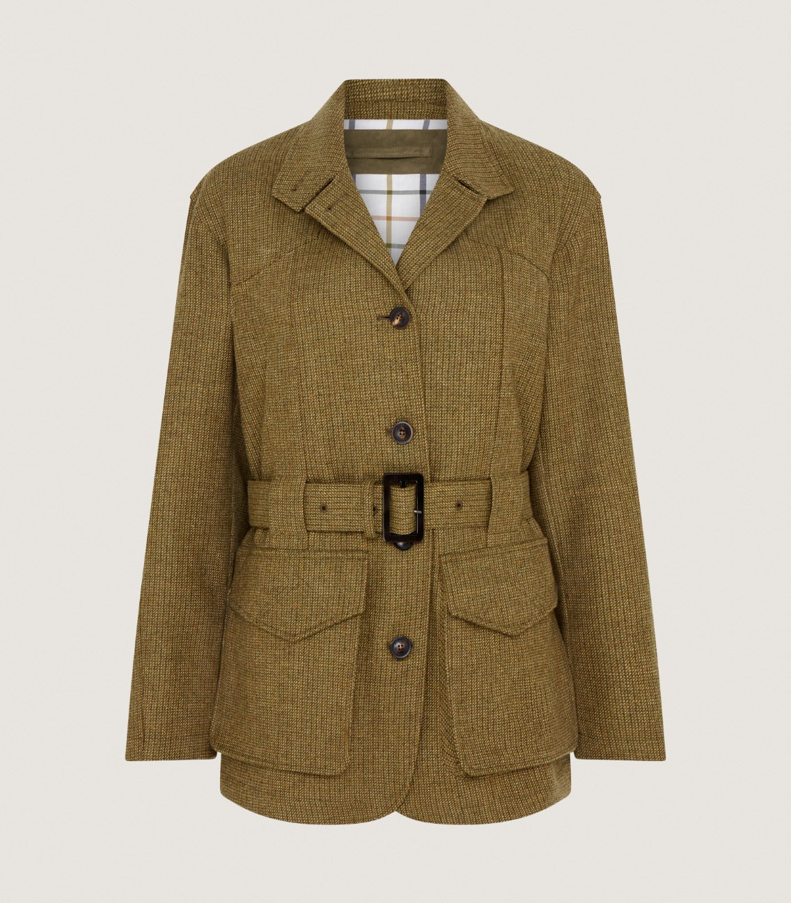 Women's Summer Norfolk Jacket in Moss