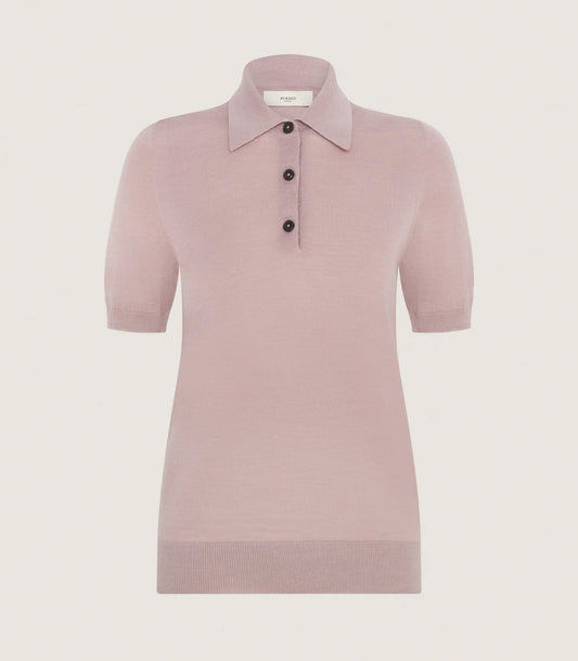 Women's Talla Knitted Short Sleeve Polo Shirt
